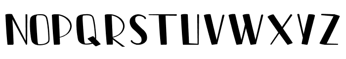 The Carstenz Font LOWERCASE