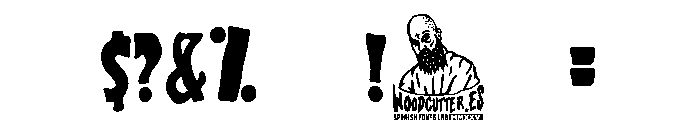 The Cartoon Hotel 03 Font OTHER CHARS