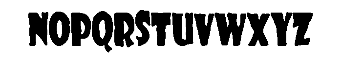 The Cartoon Hotel 03 Font UPPERCASE