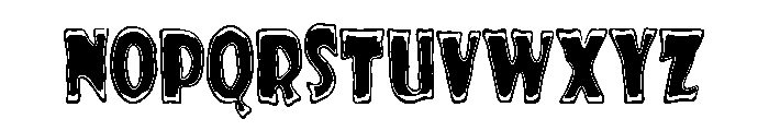 The Cartoon Hotel 04 Font LOWERCASE