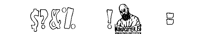 The Cartoon Hotel 05 Font OTHER CHARS