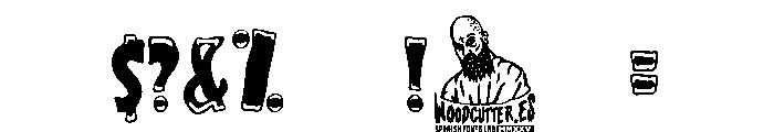 The Cartoon Hotel Font OTHER CHARS