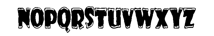 The Cartoon Hotel Font UPPERCASE