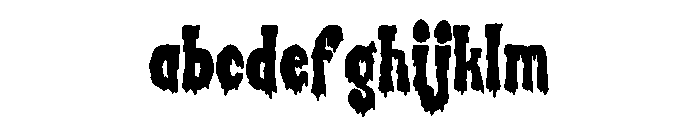 The Comic Horror FONT
