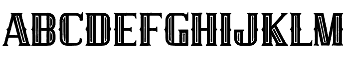 The Company Font UPPERCASE