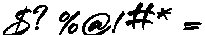 The Constellation Font OTHER CHARS