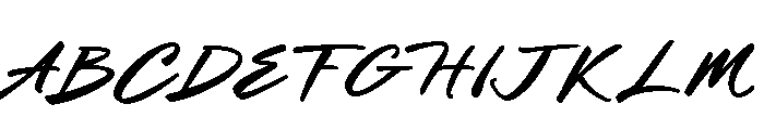 The Constellation Font UPPERCASE