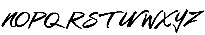 The Constellation Font UPPERCASE