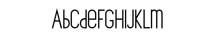 The Copenhagener Bold Font LOWERCASE