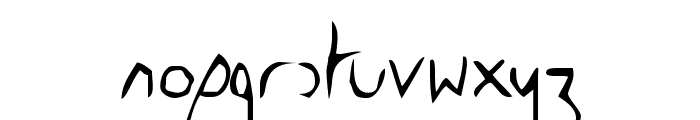 The Cowboy Font Font LOWERCASE