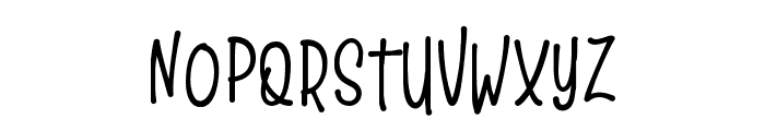The Crost HorMenT Font LOWERCASE