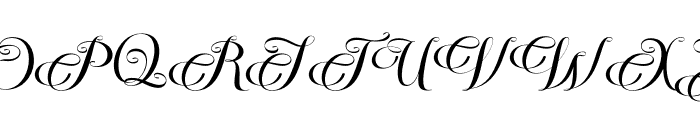 The Darling Font UPPERCASE