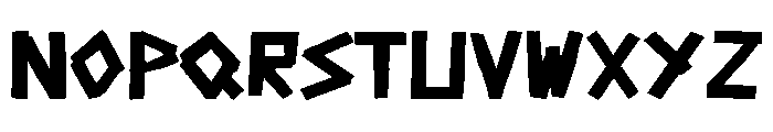 The Day Is My Enemy Font LOWERCASE