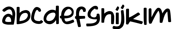 The Dinosaur Font LOWERCASE