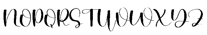 The Duck Font UPPERCASE