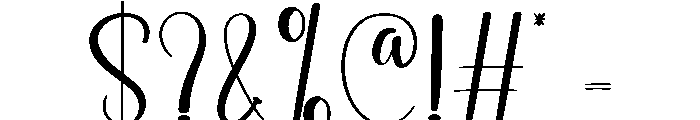 The Easter Font OTHER CHARS