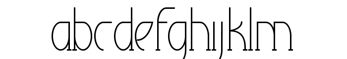 The Eighteenth Amendment Light Font LOWERCASE