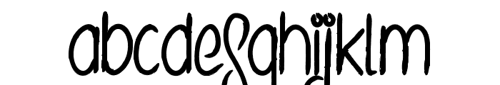 The Elves and the Secret Garden Font LOWERCASE