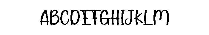 The Farmhouse Font UPPERCASE