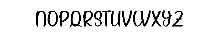 The Farmhouse Font LOWERCASE