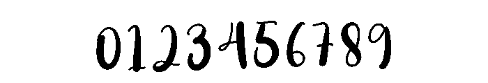 The Flowers Font OTHER CHARS
