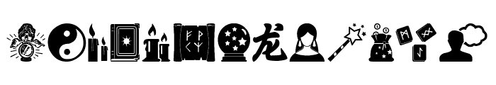 The Fortune Font LOWERCASE