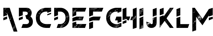 The FrontMan 2 demo Font LOWERCASE