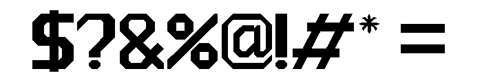 The Futien Regular Font OTHER CHARS