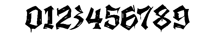 The Golden Blade Font OTHER CHARS