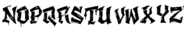 The Golden Blade Font UPPERCASE