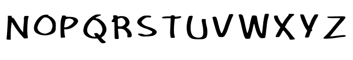 The Good Old Days Regular Font UPPERCASE