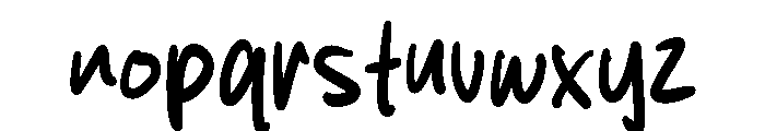 The Greats Font LOWERCASE