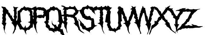 The Grim Raiders Regular Font LOWERCASE