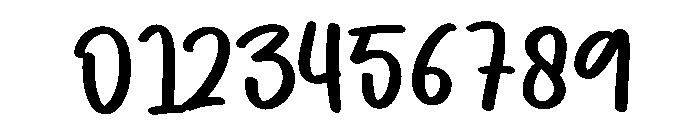 The Groovy Font OTHER CHARS