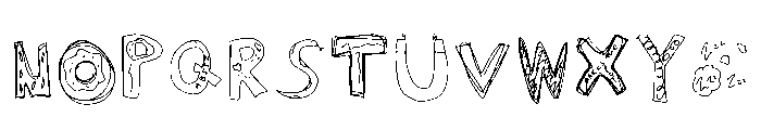 The Harp Is Young Regular Font UPPERCASE