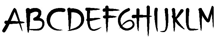 The Honorables Font UPPERCASE