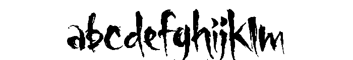 The House of the Dark Moon FONT