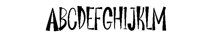 The Hunter Font UPPERCASE
