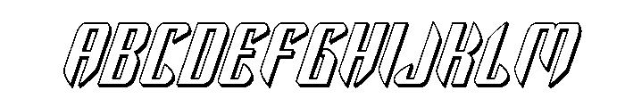 The Immortal 3D1 FONT