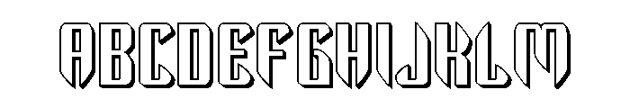 The Immortal 3D FONT