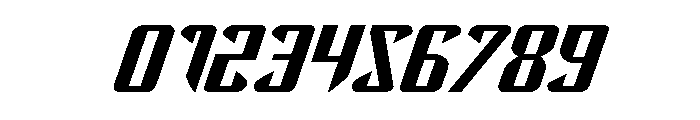 The Immortal Expanded Italic Font OTHER CHARS