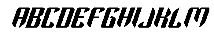 The Immortal Expanded Italic FONT