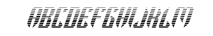 The Immortal Gradient Italic FONT