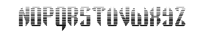 The Immortal Gradient Font LOWERCASE