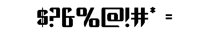 The Immortal Font OTHER CHARS