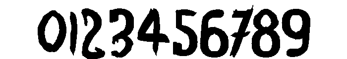The Incredible Demon Font OTHER CHARS