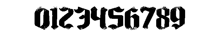 The Inquisition Font OTHER CHARS
