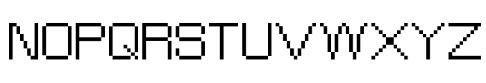 The Jewish Bitmap Font LOWERCASE