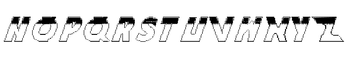 The King Of Fighters Font UPPERCASE