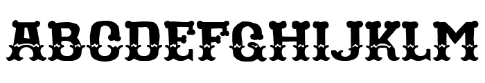 The Last Circus Font UPPERCASE